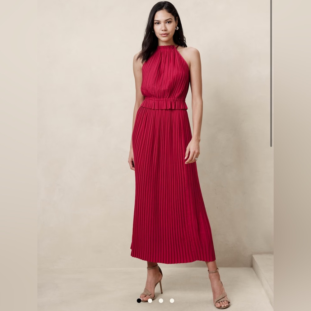 New - Banana Republic Pleated Maxi Skirt - XS